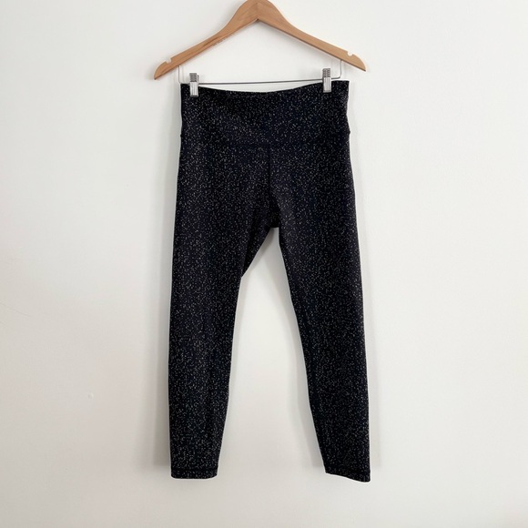 Lululemon Wunder Under High-Rise Tight 25" in Magnetized Jacquard Black White - Picture 2 of 10